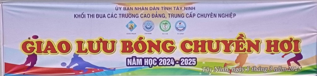 Giao hữu bóng chuyền hơi năm học 2024-2025 của Khối thi đua các trường Cao đẳng, Trung học chuyên nghiệp