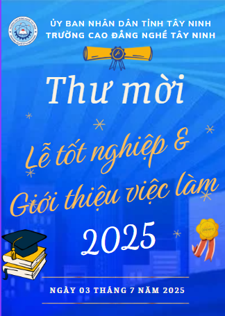 Thư mời dự lễ Tốt nghiệp và giới thiệu việc làm năm 2025