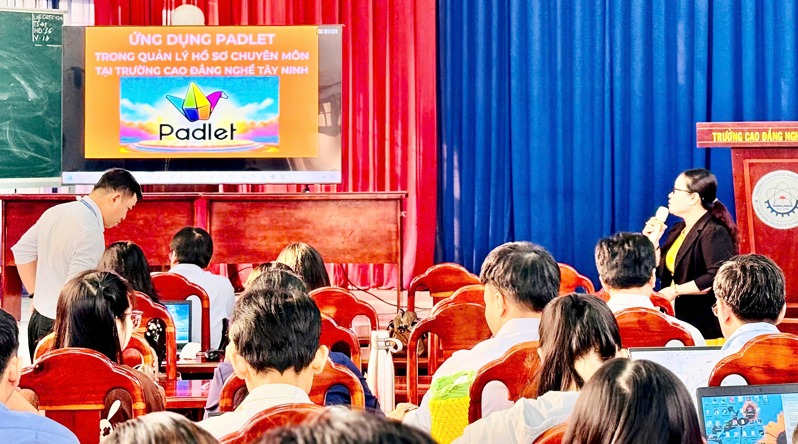 Báo cáo chuyên đề Ứng dụng Padlet trong quản lý hồ sơ chuyên môn